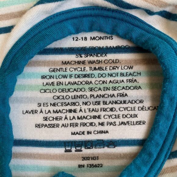 Kickee Pants Striped Shortie Romper - Picture 6 of 6